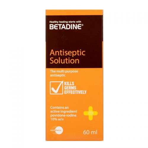 Betadine Antiseptic Solution - 60 ml