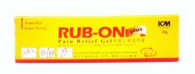 ICM Pharma Rub-On Plus Pain Relief Gel - 30 gm