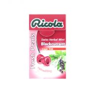 Ricola Fresh Pearls Blackcurrant Swiss Herbal Mint - 25gm