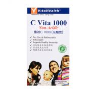 VitaHealth C-Vita 1000 Non Acidic - 60 Tablets